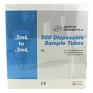 Sample Tube For Osmometer 500/Pk