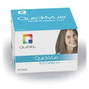QuickVue One-Step hCG Combo Cassette Test CLIA Waived 50/Bx, 12 BX/CA