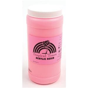 Tropical Tones Orthodontic Resin Acrylic Polymer Paradise Pink 1Lb/Ea