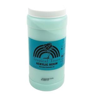 Tropical Tones Orthodontic Resin Acrylic Polymer Tidewater Teal 1Lb/Ea