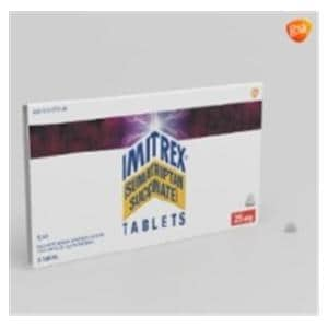 Imitrex Tablets 25mg Blister Pack 9/Bt