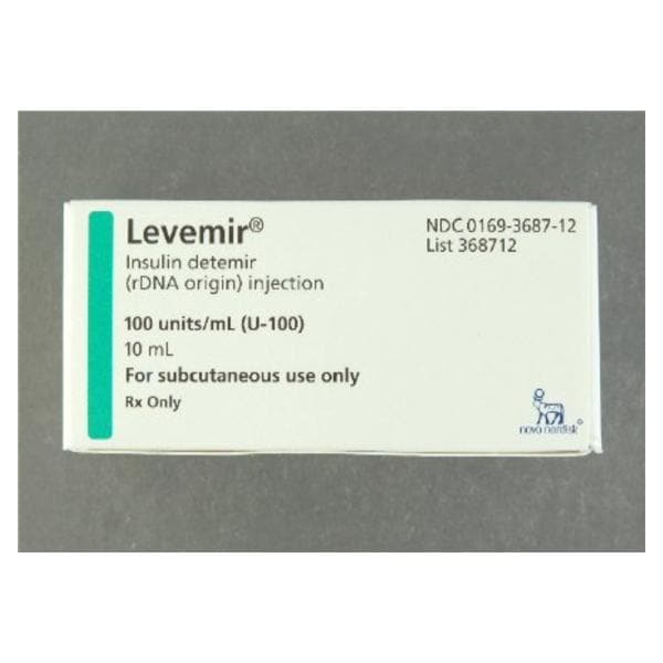 Levemir Injection 100U/mL MDV Ea