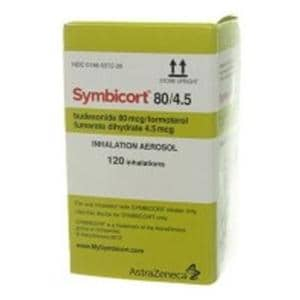 Symbicort 120 Inhalation Aerosol 10.2gm Inhaler Ea