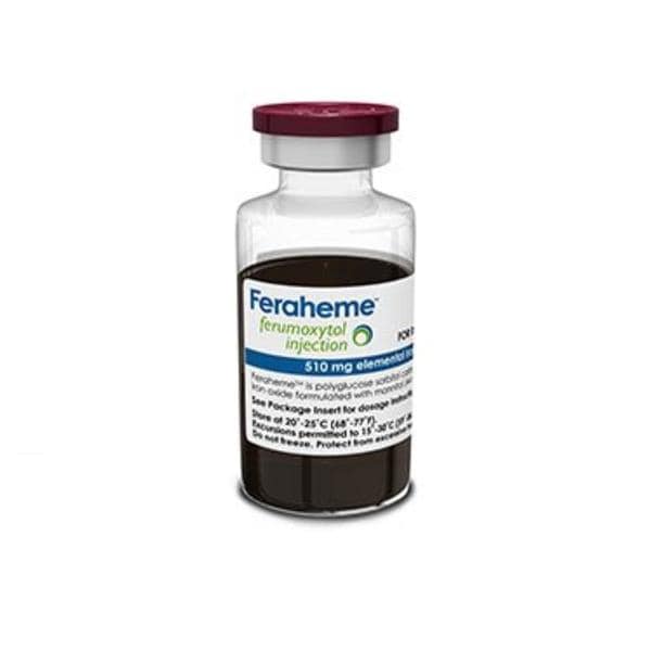 Feraheme Injection 30mg/mL SDV 17mL Ea