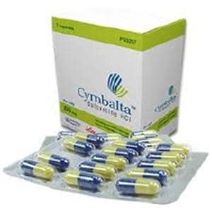 Cymbalta Capsules 60mg Bottle 30/Bt