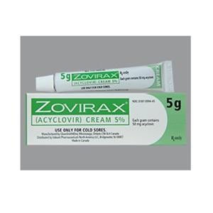 Zovirax Topical Cream 5% Tube 5gm/Tb