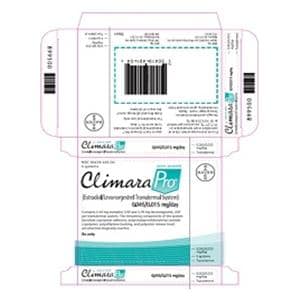 Climara Pro Transdermal System 0.045mg/0.015mg Delivery System 4/Bx