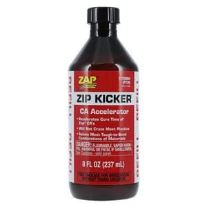 Zip Kicker Adhesive 8oz/Bt