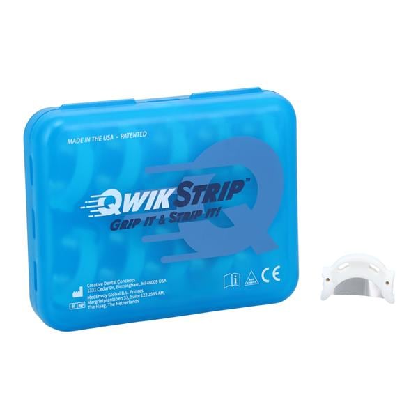 Qwikstrip Curved Finishing Strips Serrated 10/Pk