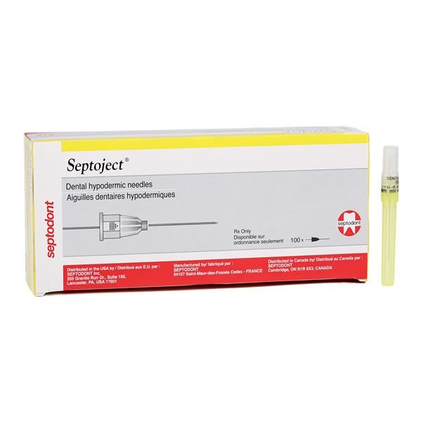 SP-4053 - Septoject XL Needle 27G Long 35mm Box of 100 - Henry Schein  Australian dental products, supplies and equipment