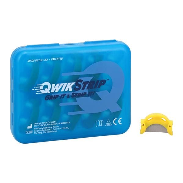 Qwikstrip Curved Strips Super Fine 10/Pk