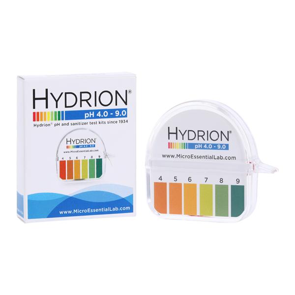 Hydrion pH Test Strip 4-9 Range 1Rl/Ea, 10 EA/BX