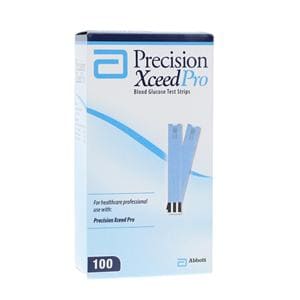 Xceed Pro Glucose Precision Test Strip CLIA Waived 100/Bx