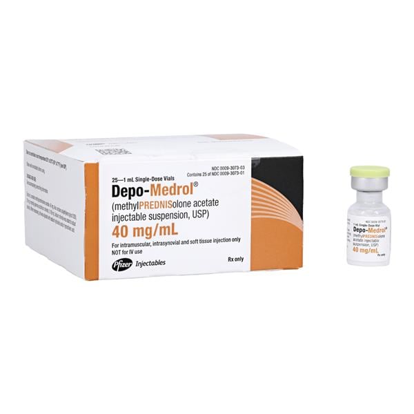 Depo-Medrol Injection 40mg/mL SDV 1mL 25/Bx