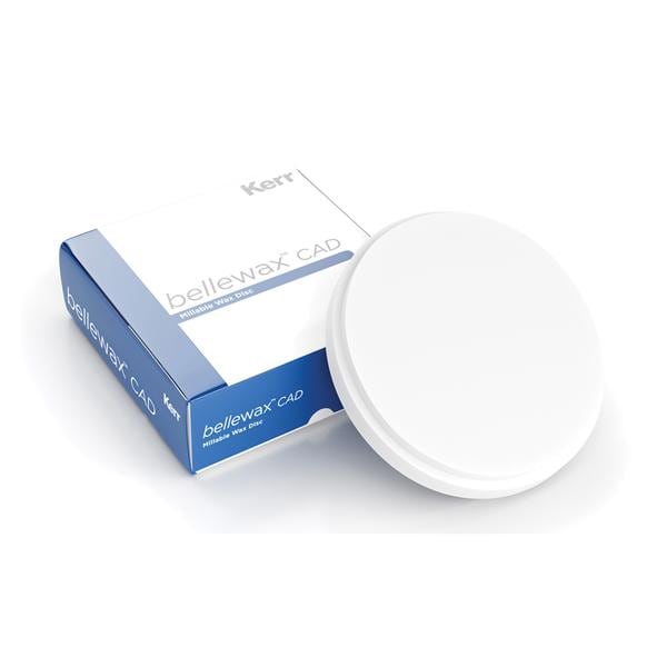 belleWax Wax Disc Esthetic White 100x16 Ea