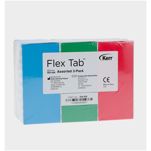 Flex Tab Flexible Clearance Tabs Plastic Assorted Multi Pack 3x30/Pk