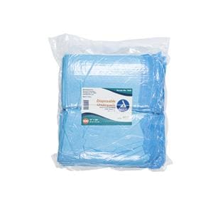 Incontinence Underpad Unisex 17x24" High Absorbency Blue 300/Ca