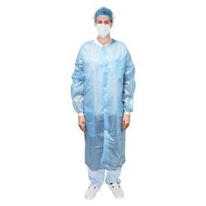 Lab Jacket Blue 10/Pk