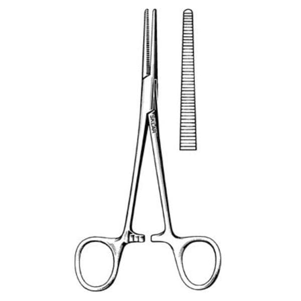 Crile Forcep Straight 6-1/4" Stainless Steel Ea