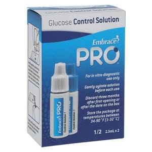 Embrace Pro Blood Glucose Hi/Lo Control 1/Bx