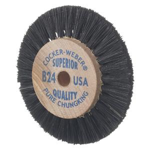 Lathe Semi-Converging Bristle Brush #B24 3-Row Extra Stiff 12/Pk