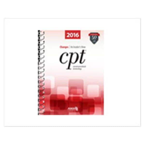 2016 CPT Changes An Insider's View Instructional Book Ea