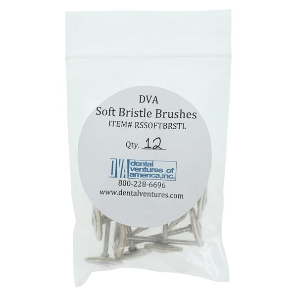 DVA Polishing Bristle Brushes Soft 12/Bg
