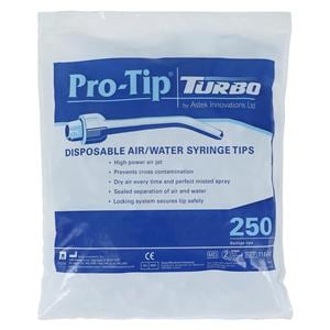 Pro-Tip Turbo Air / Water Syringe Refill White 250/Bg