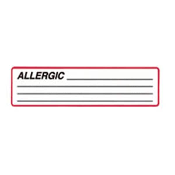 Allergic Labels 200/Rl 200/Rl