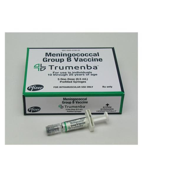 Trumenba Meningitis B Injectable .12mg Non-Returnable PFS 0.5mL 5/Pk