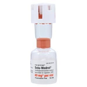 Solu-Medrol Injection 40mg SDV Act-O-Vial 1mL/Vl