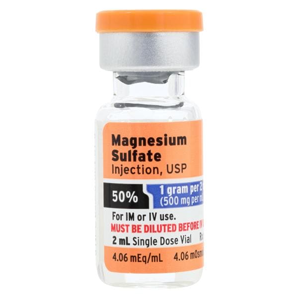 Magnesium Sulfate Injection 50% 1gm SDV 2mL Each