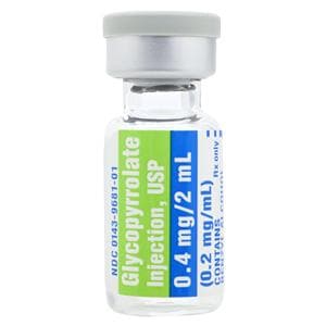 Glycopyrrolate Injection 0.2mg/mL SDV 2mL/Vl