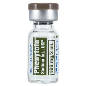 Phenytoin Sodium Injection 50mg/mL SDV 2mL/Vl