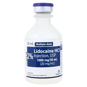 Lidocaine HCl Injection 2% MDV 50mL/Vl