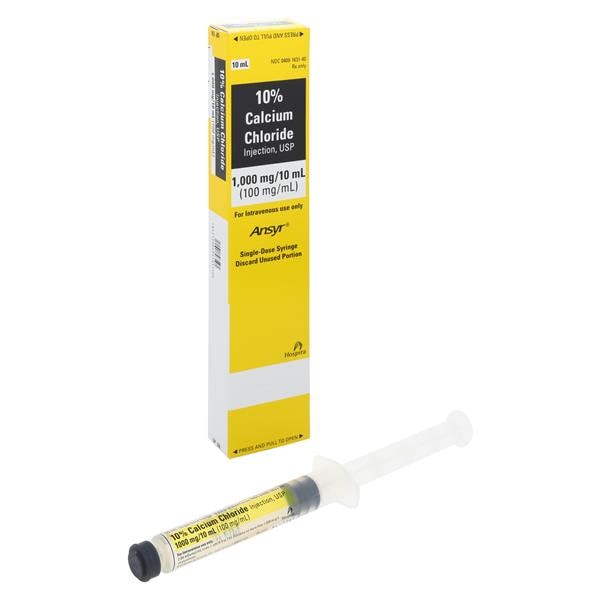 Calcium Chloride Injection 10% Prefilled Syringe 10mL Each