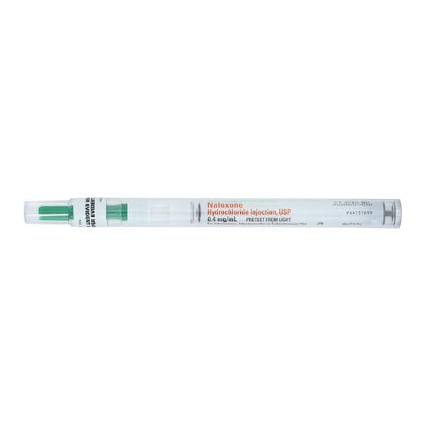 Naloxone HCl Injection 0.4mg/mL No Needle Prefilled Syringe 1mL/Ea