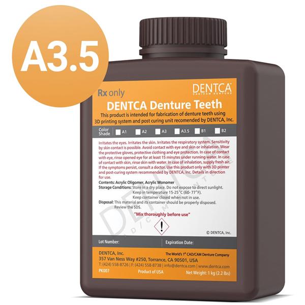 Teeth Shade Resin A3.5 1/Bt