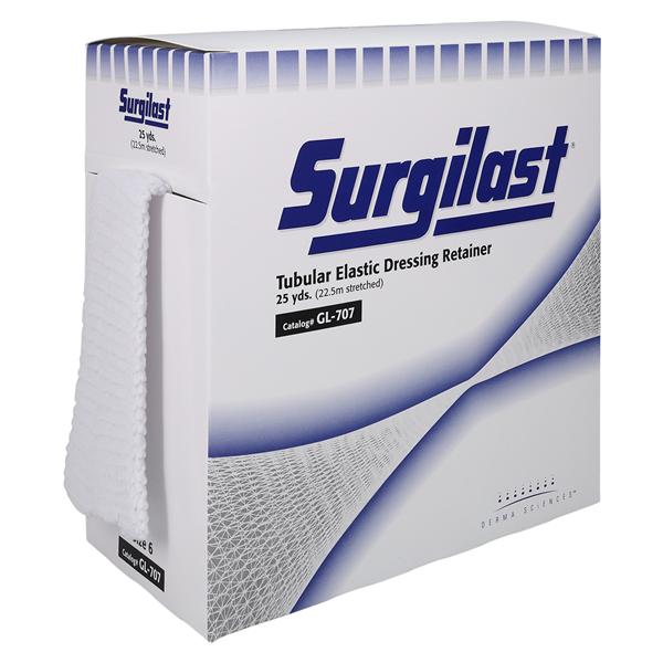 Surgilast Tubular Bandage Elastic Net 3.75"x25yd White Ea