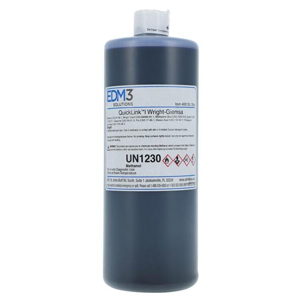 QuickLink I Wright Giemsa Stain 32oz Ea