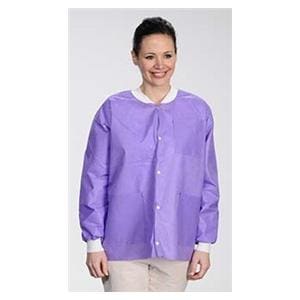 Extra-Safe Jacket 3 Layer SMS X-Small Purple 10/Pk