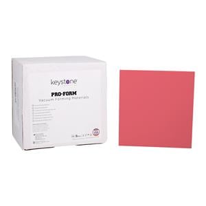 BasePlate Material Pink Sheets 5" x 5" .100" 25/Bx