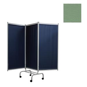 Elite Designer Privacy Screen Steel 3 Panel Moss Green Ea