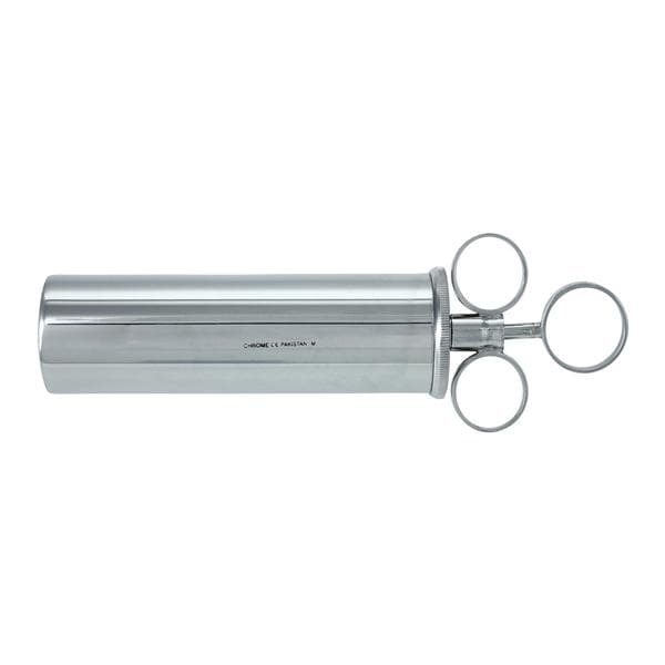 Ear Syringe Chrome Plated Sterile Reusable Ea