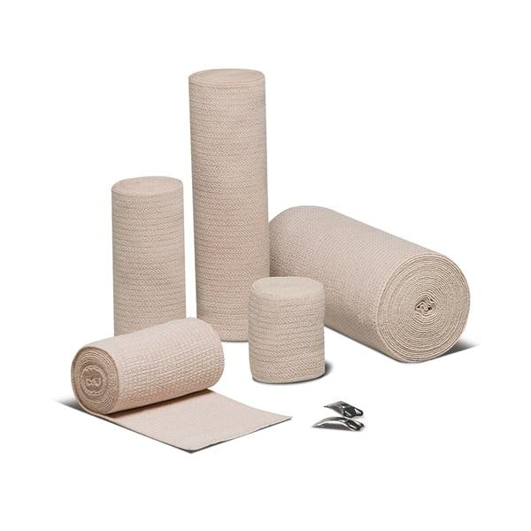Econo-Wrap Compression Bandage Elastic 2"x4.5yd Tan Non-Sterile 60/Ca