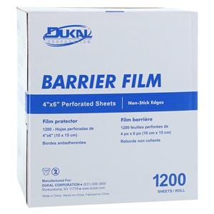 Barrier Film Barrier Film 4 in x 6 in Clear 1200/Rl