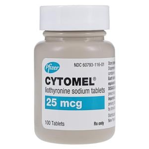 Cytomel Tablets 25mcg Bottle 100/Bt