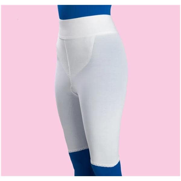 Compression Girdle Above Knee XL White