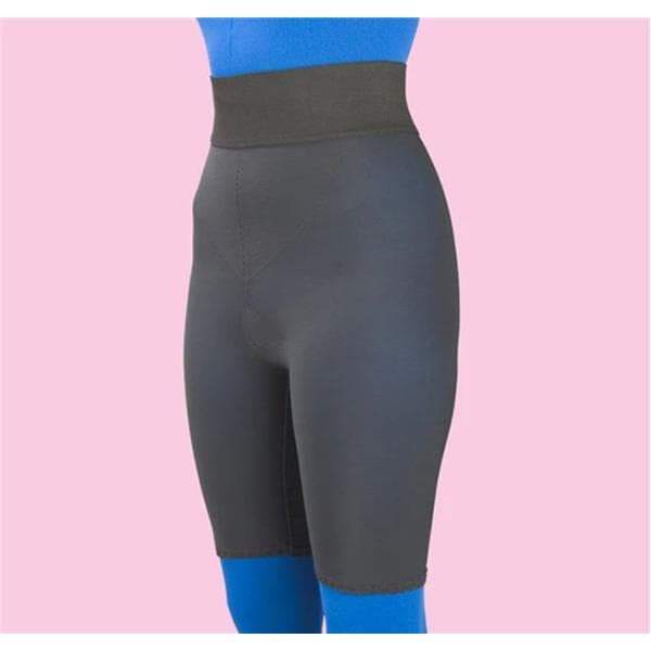 Compression Girdle Above Knee Small Black