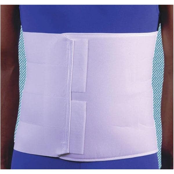 Compression Girdle High Waist, Ankle Length White 2 X-Large